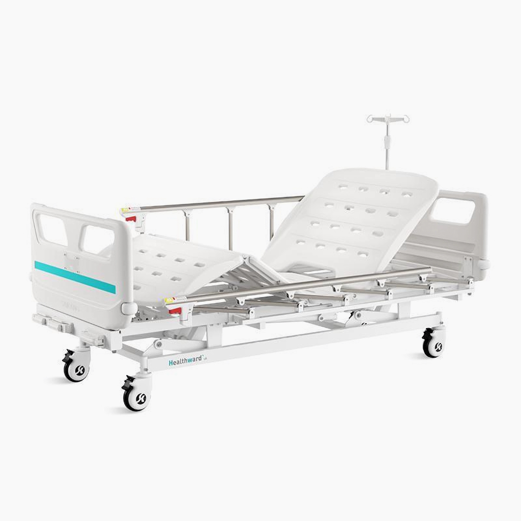 3 function manual hospital bed in Dubai
